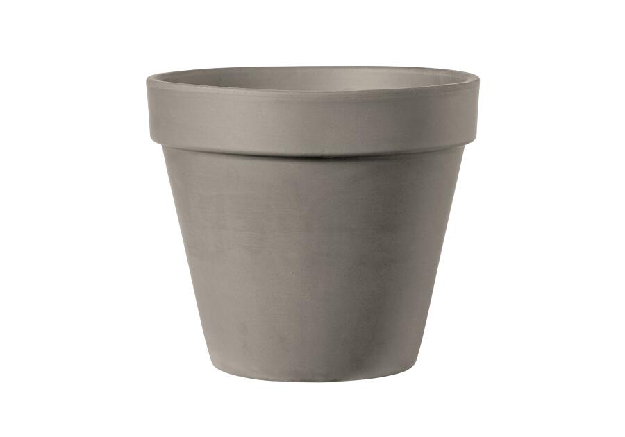 Zdjęcie: Doniczka ceramiczna Vaso 17 cm grafitowa DMS